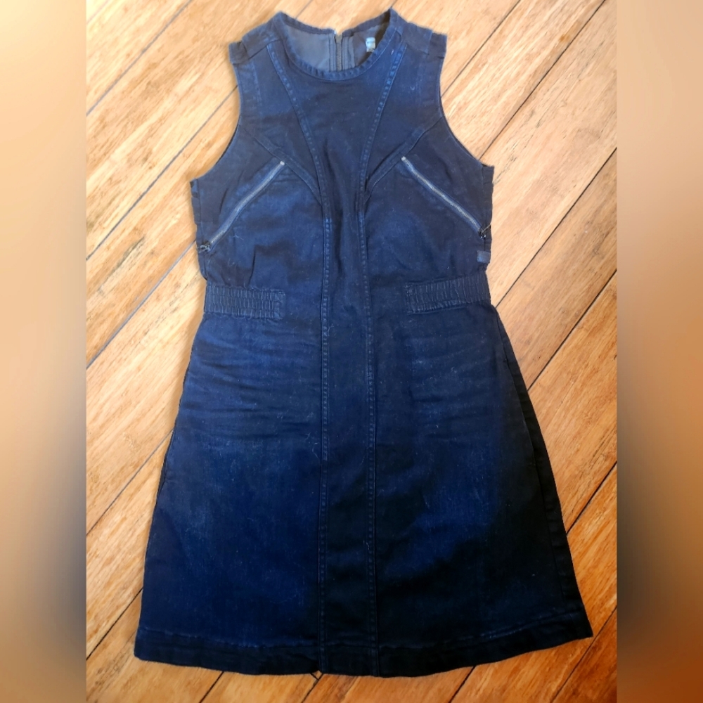GStar Raw Lynn 2 Zip NWT dress